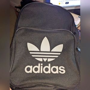 Unisex Adidas Black Backpack